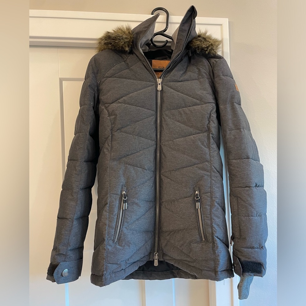 Women’s XS Gray Roxy Ski Jacket